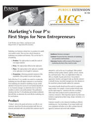 Marketing's Four P's: First Steps for New Entrepreneurs